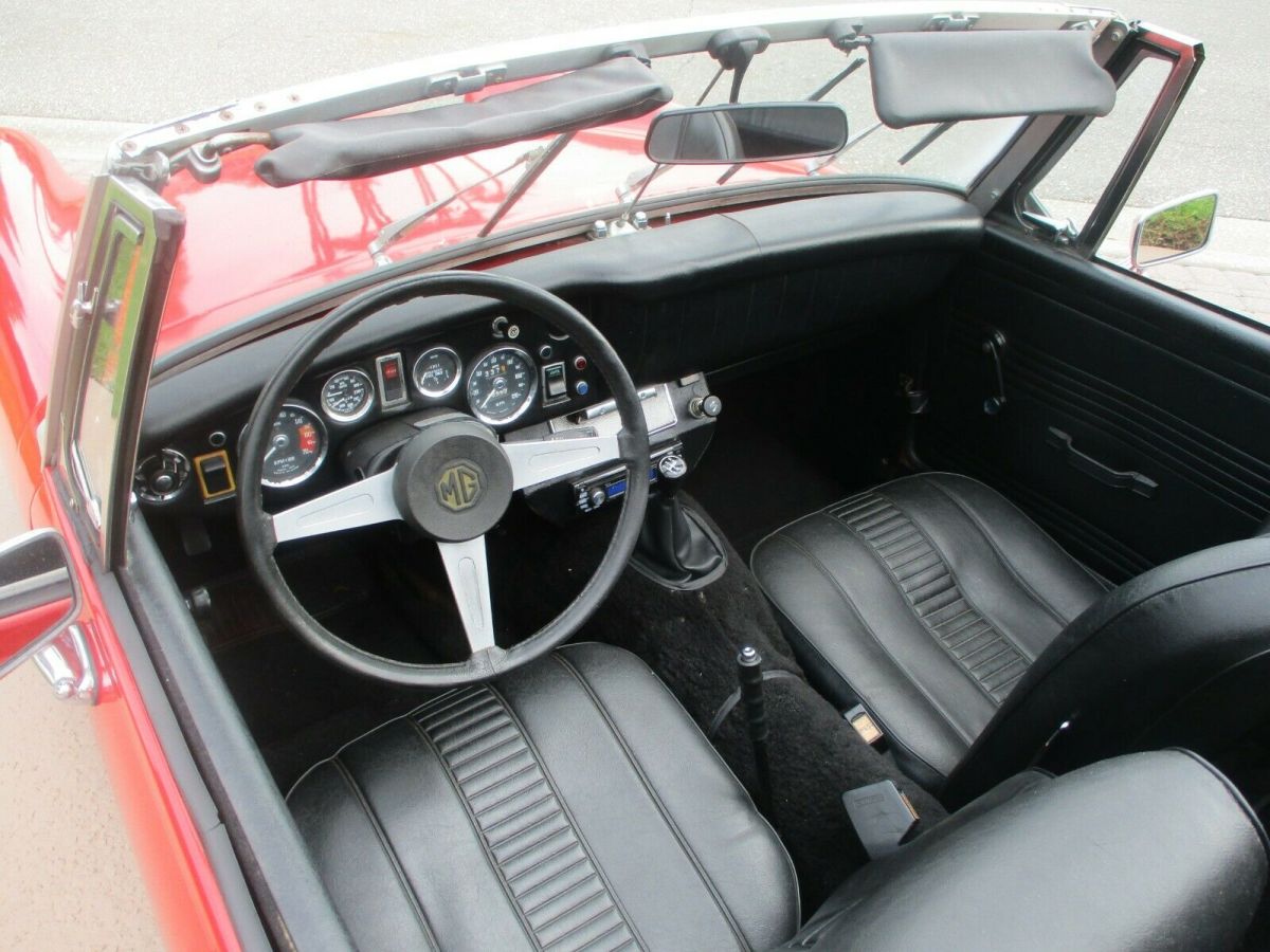1977 mg midget roadster showroom clean beautiful nice ! turns heads everywhere