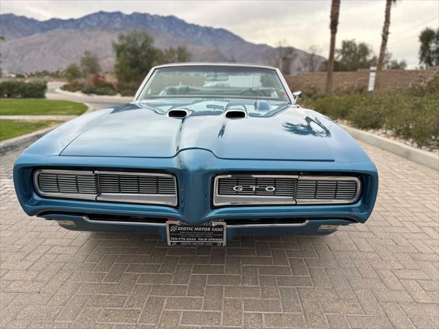 1968 pontiac gto convertible
