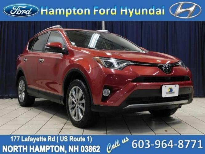2016 toyota rav4 limited awd limited 4dr suv for sale in north hampton, new hampshire