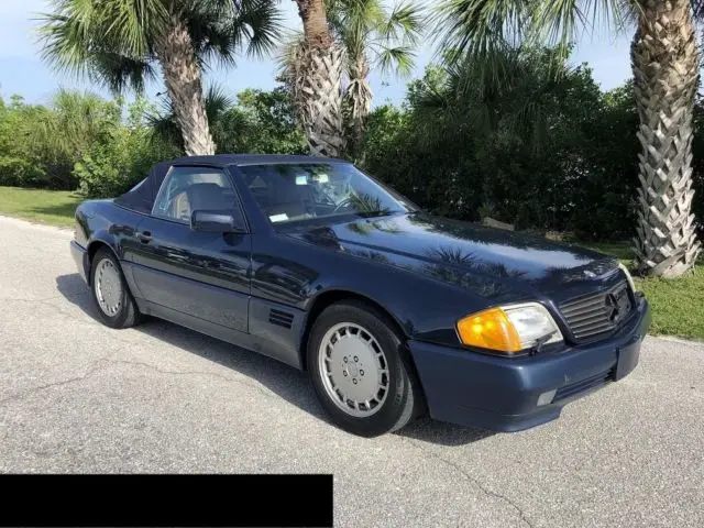 no reserve 1992 mercedes-benz sl320 convertible 63k miles see video. bid to win!