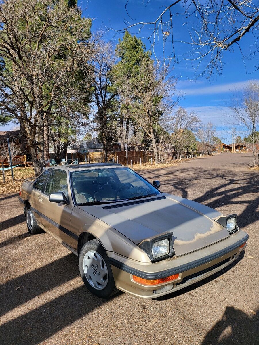1989 honda prelude brown fwd manual 2.0si