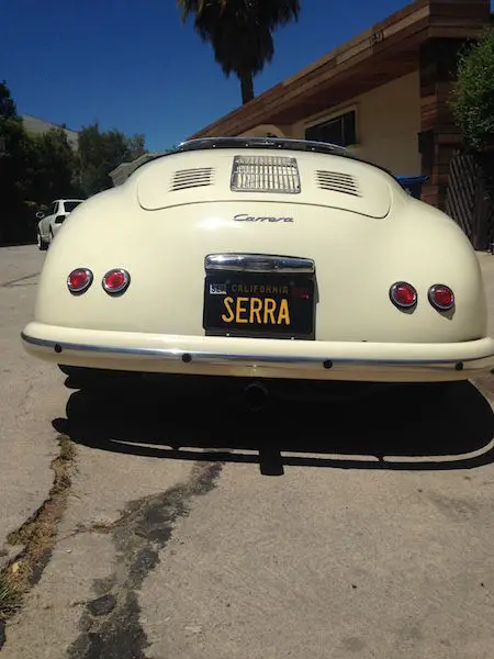 one of a kind jps built replica of a 1955 porsche 356 carrera speedster