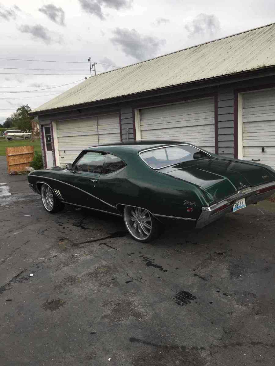 1968 buick skylark sportscar green rwd automatic