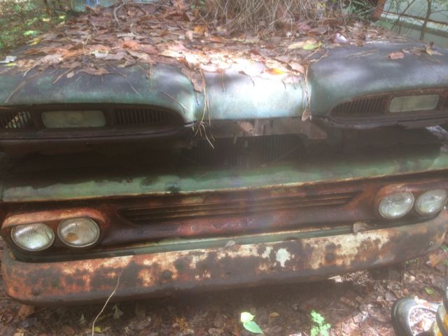 1960 chevrolet c10 apache pickup truck manual estate sale