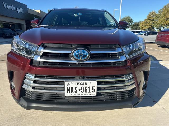 2019 toyota highlander hybrid limited