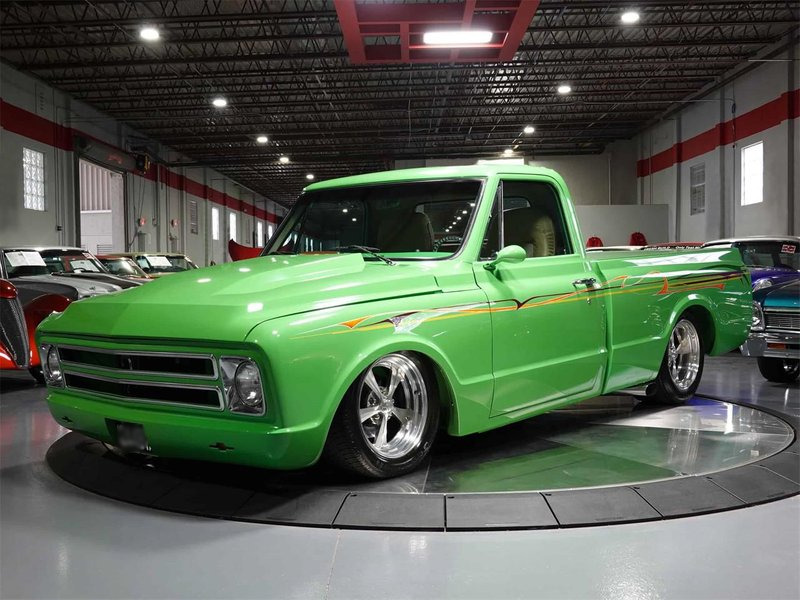 chevrolet c10 custom shortbed pickup
