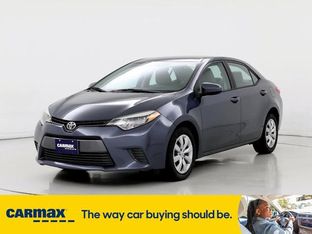2015 toyota corolla le