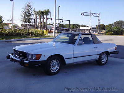 1985 mercedes benz 380sl roadster convertible clean carfax florida car classic l