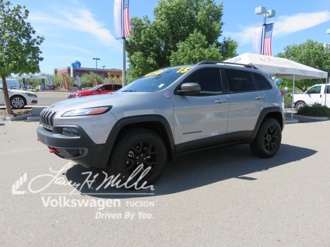 used 2015 jeep cherokee 4wd trailhawk tucson, az 85705 for sale in tucson, arizona