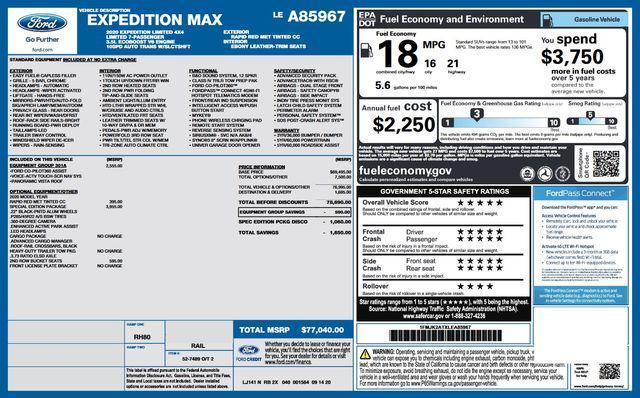 2020 ford expedition limited max