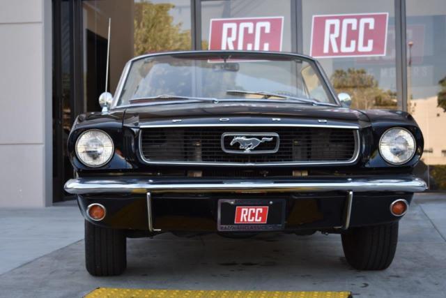 1966 ford mustang 52,418 miles black automatic