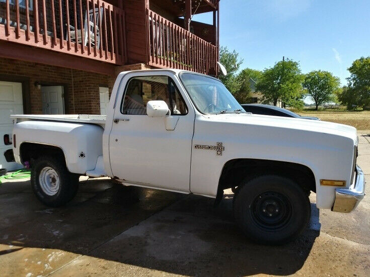 1987 chevrolet c/k 10 stepside pickup v6 3-speed auto rwd a/c power steering