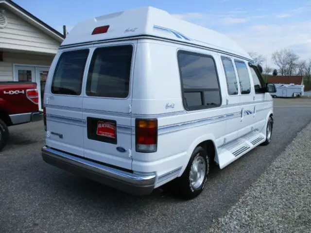 1994 ford e-150 custom 37043 miles white 8 cylinder engine automatic