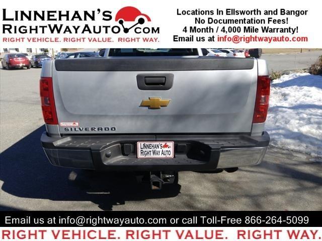 2013 chevrolet silverado 2500hd work truck 4x4 work truck 2dr regular cab lb for sale in ellsworth, maine