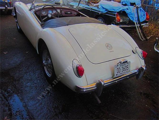 1956 mg mga in stratford, connecticut