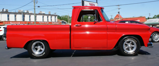 1965 chevrolet c10 reg cab short box show truck 350 v8 auto air custom