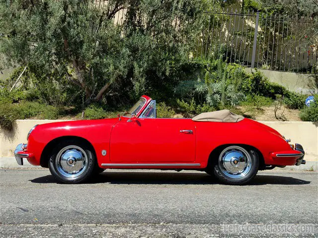 1960 356b cabriolet (t5 b) 1600 super california car since new coa new paint/top