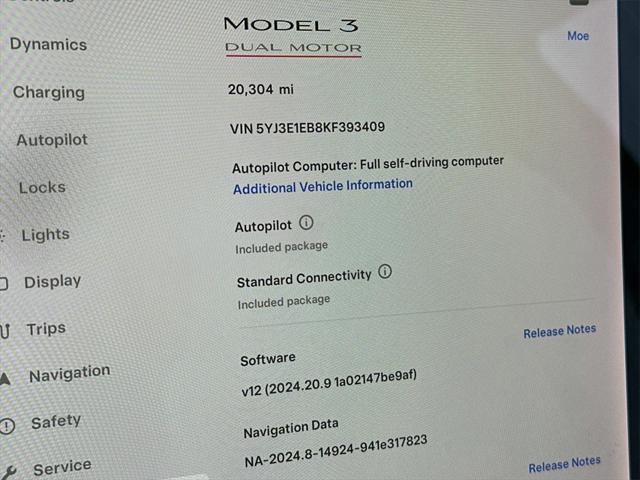 2019 tesla model 3 performance