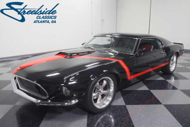 an absolute show-stopper, chopped/sectioned, 428 cobra jet, 5-speed, 4-discs, ac