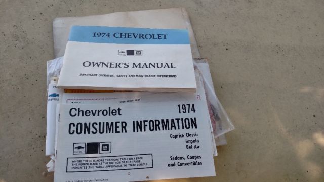 1974 chevrolet impala numbers matching big block