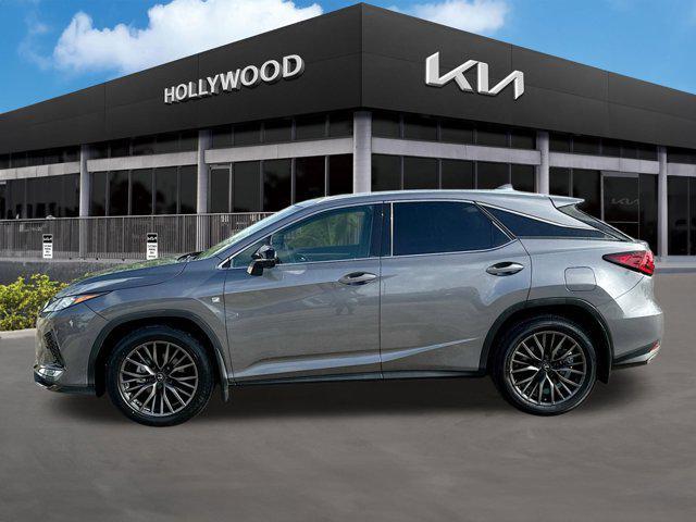 2022 lexus rx 350 f sport handling