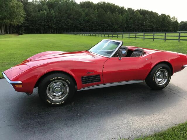 1971 chevrolet corvette convertible -matching numbers