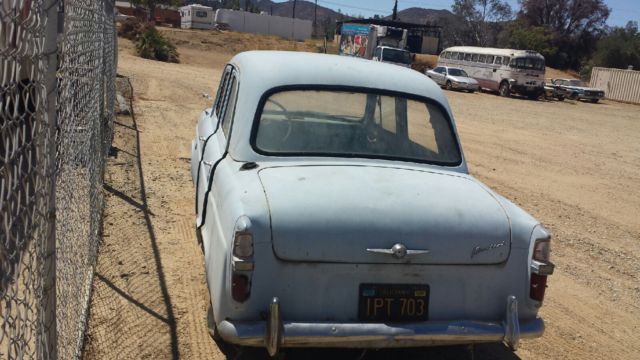 1954 ford prefect /anglia 4 door 4speed all orig