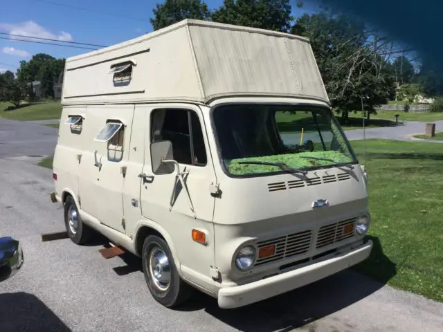 1969 chevrolet g10 van vintage camper