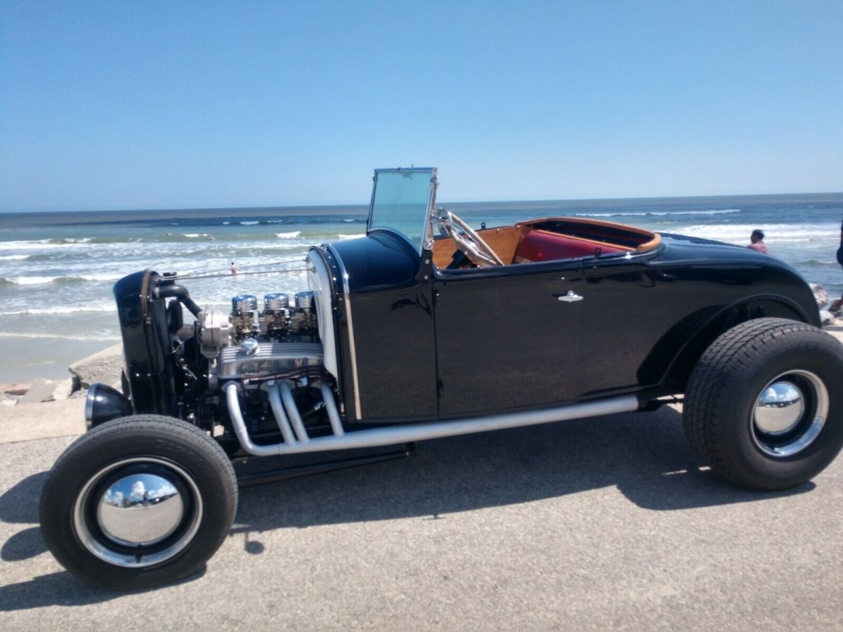 1931 ford model a roadster hot rod - old school look with all new parts