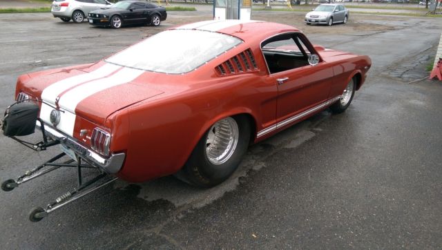 1966 ford mustang fastback 4.6 cobra mod motor pro street race car! video!