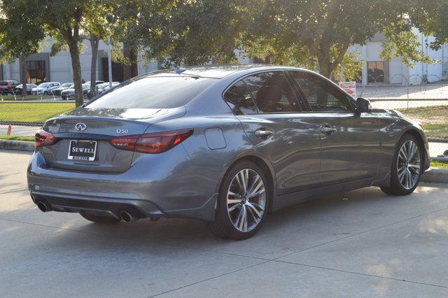 2023 infiniti q50 sensory