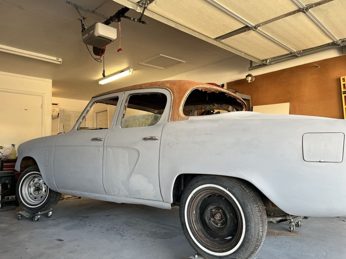 1953 studebaker champion sedan grey