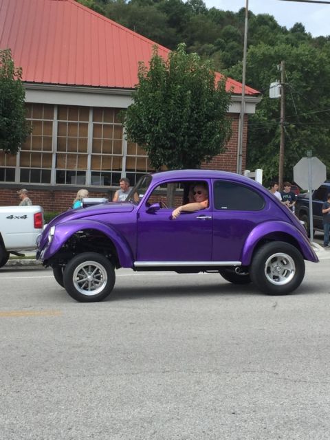 73 vw beetle gasser hot rod