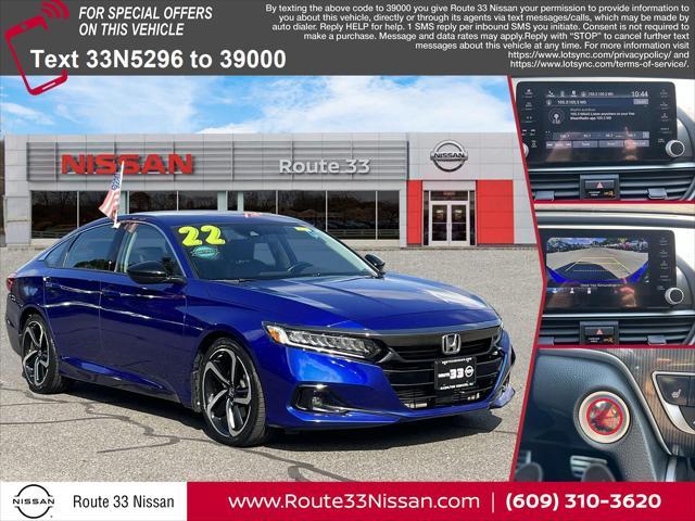 2022 honda accord sport se 1.5t