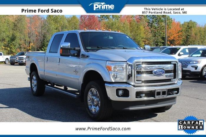 2016 ford f-350 super duty lariat 4x4 lariat 4dr crew cab 8 ft. lb srw pickup for sale in saco, maine