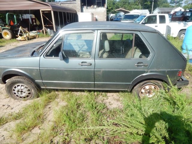vw rabbit parts car