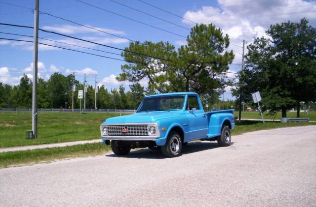 1971 custom chevrolet c10 stepside long box