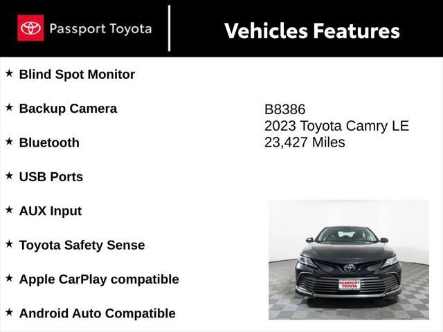 2023 toyota camry le