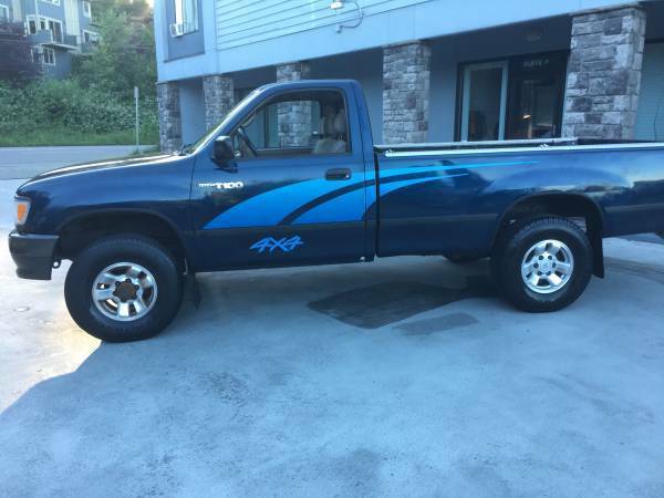 1993 toyota t100 4x4 regular cab 121k miles