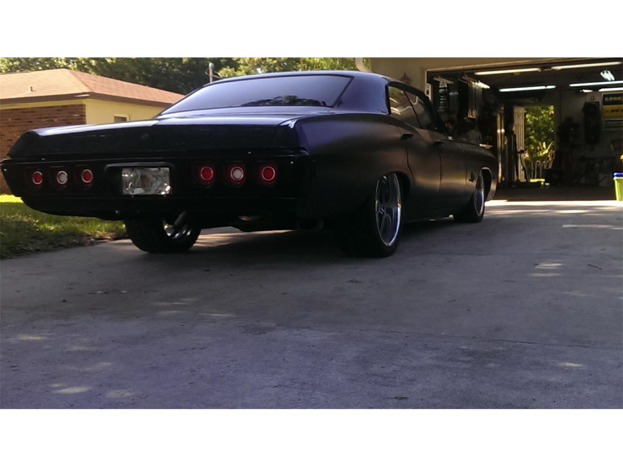 chevrolet impala flat black/charcoal