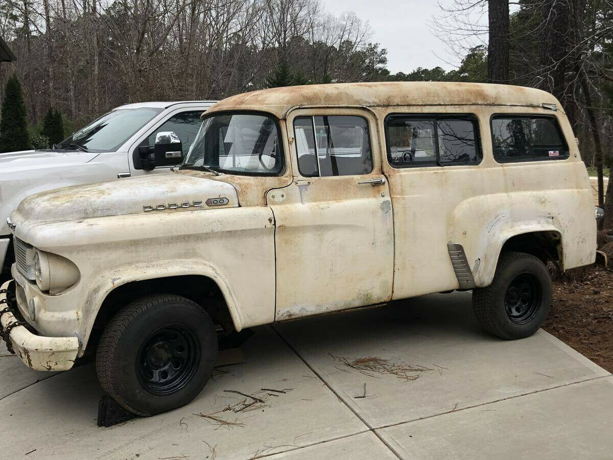 1962 dodge town wagon - very rare