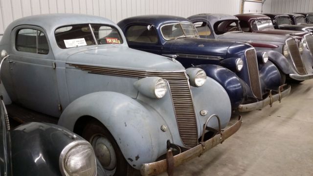 1937 studebaker 3 window coupe - barn find !!!
