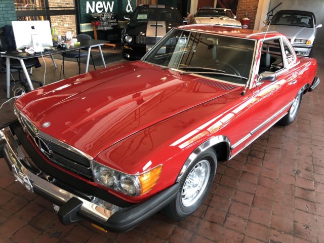 1974 mercedes benz 450sl "62,000 original miles! new top, new upholstery!"