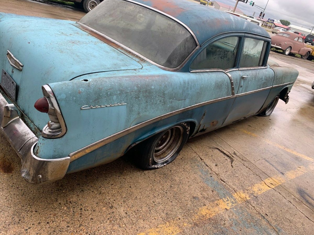 1956 chevrolet 2 door post project