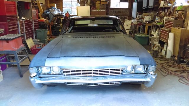 1968 68 chevy chevrolet impala custom sport coupe 327