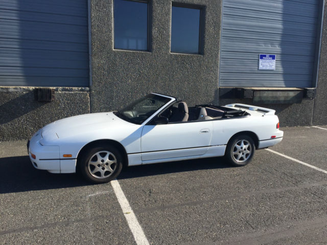 1993 nissan 240sx se convertible 2-door 2.4l 2 clean car