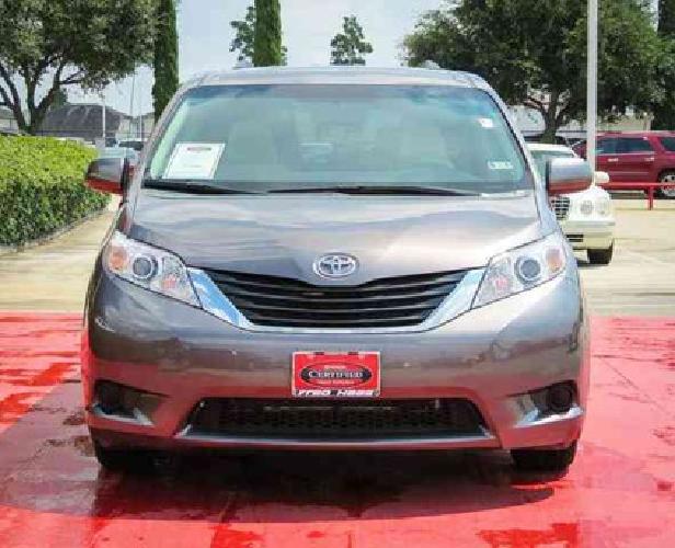 2013 toyota sienna le back up cam power seat one owner in spring, tx