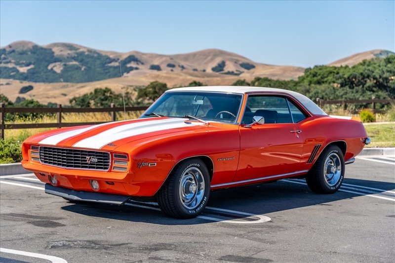 1969 chevrolet camaro coupe 5-speed 427-powered
