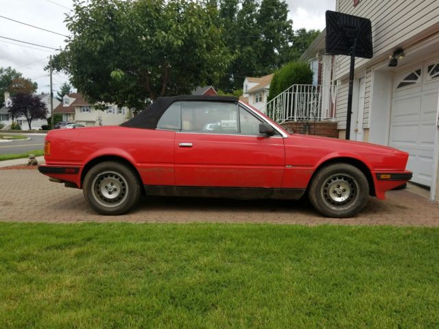 1987 maserati biturbo i zagato spyder barn find