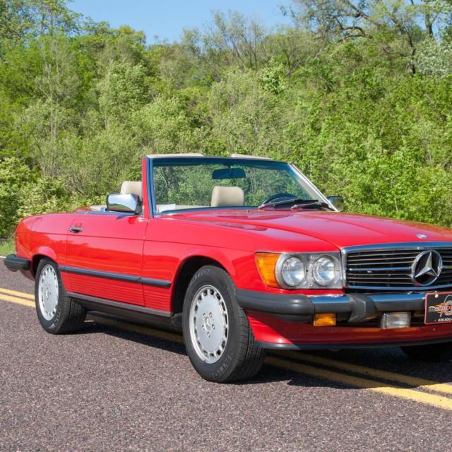 1988 mercedes-benz 560 series 560sl
